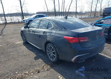 2018 Acura Tlx Tech Pkg z USA, uszkodzony, nr VIN 19UUB3F54JA003416